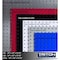 Triton Products (2) Square Hole Pegboards W/ Mounting Hardware, Epoxy 18-Gauge Steel, Blue, 18" W x 36" H LB18-B - alternate 8